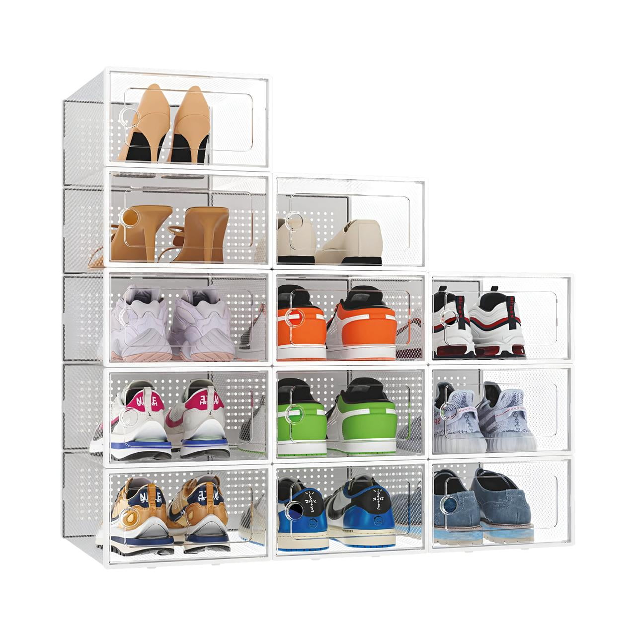 Rebajas - Caja Organizadora De Zapatos Apilables Set 4 Unidades