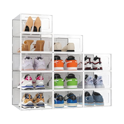 Rebajas - Caja Organizadora De Zapatos Apilables Set 4 Unidades