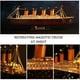 thumbnail image 3 of Puzzle 3D CubicFun Titanic LED 88cm 266 Piezas, 3 of 3