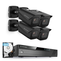 Sistema De Cámaras De Seguridad Amcrest 4K 8Ch Con 4 Cámaras De 8Mp
