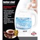 thumbnail image 2 of Hervidor eléctrico Better Chef 1,7 L vidrio sin cable blanco, 2 of 2