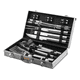 thumbnail image 1 of Set Parrillero Belug Asado Barbacoa 18 Pcs En Maleta Kit Parrilla plateado, 1 of 5
