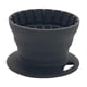 thumbnail image 4 of Cono De Filtro De Goteo De Café Plegable De Silicona Para Oficina, Viajes, Senderismo, Gris Oscuro, 4 of 5
