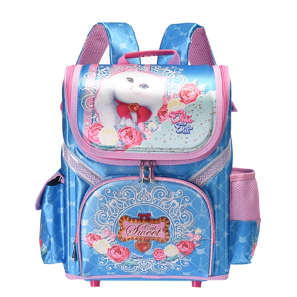 wenjie brother Kids butterfly Schoolbag Backpack EVA Folded Orthopedic Children School Bags For Boys and girls Mochila Infantil