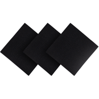 Juego De Paños De Cocina Suecos Happy Sinks Negro, 3 Piezas