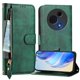 thumbnail image 1 of Funda Billetera Cremallera para TCL 60 XE NxtPaper con Porta Tarjetas, Soporte y Correa Verde, 1 of 5