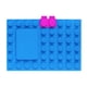 thumbnail image 2 of Cuaderno A6 Con Diseño De Bloques De Construcción, 100 Páginas, Diario Para Registros Diarios, Color Azul, 2 of 3