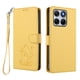 thumbnail image 1 of Motorola Edge 70 Fusion Funda Billetera con Estampado de Gato, Amarillo, 1 of 6