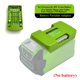 thumbnail image 2 of Banco de Energía de Batería para Green*works Batería Li-ion de 40V para Teléfono Móvil Carga Rápida Banco de Energía Accesorios para Herramientas Eléctricas, 2 of 7