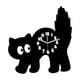 thumbnail image 2 of Reloj De Pared Con Forma De Gato, Ligero Y Silencioso, Para Colgar En La Oficina, La Granja, La Cafetería Y El Bar, 2 of 5