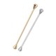 thumbnail image 2 of 2pcs estilo francés Barbell Pin corbata Clip Bar traje de fiesta de bodas ornamento, 2 of 5