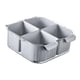 thumbnail image 1 of Canasto De Drenaje Dividida Para Almacenar Verduras, Canasto Para Lavar, Para Fiestas De Frutos Secos, Cenas, Color Gris, 1 of 3