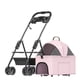 thumbnail image 1 of Coche Para Mascotas Plegable 2 En 1 Paws Rosado LuBabycas, 1 of 8