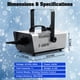 thumbnail image 2 of Máquina de nieve TCFUNDY Snowflake Maker 600 W con mando a distancia, 2 of 3