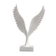 thumbnail image 1 of Estatua nórdica de ala de Ángel, estatuilla abstracta de águila, obra de arte Animal, escultura de resina para Interior, oficina, adornos de Hotel , blanco, 10,5 cm x 3 cm x 15 cm, 1 of 5