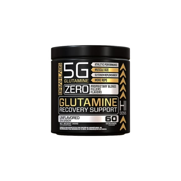 Glutamina Sin Sabor 300gr 60sv -
