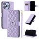 thumbnail image 1 of Funda Acolchada con Anilla y Correa para iPhone 14 Pro Max Slots para Tarjetas Morado, 1 of 5