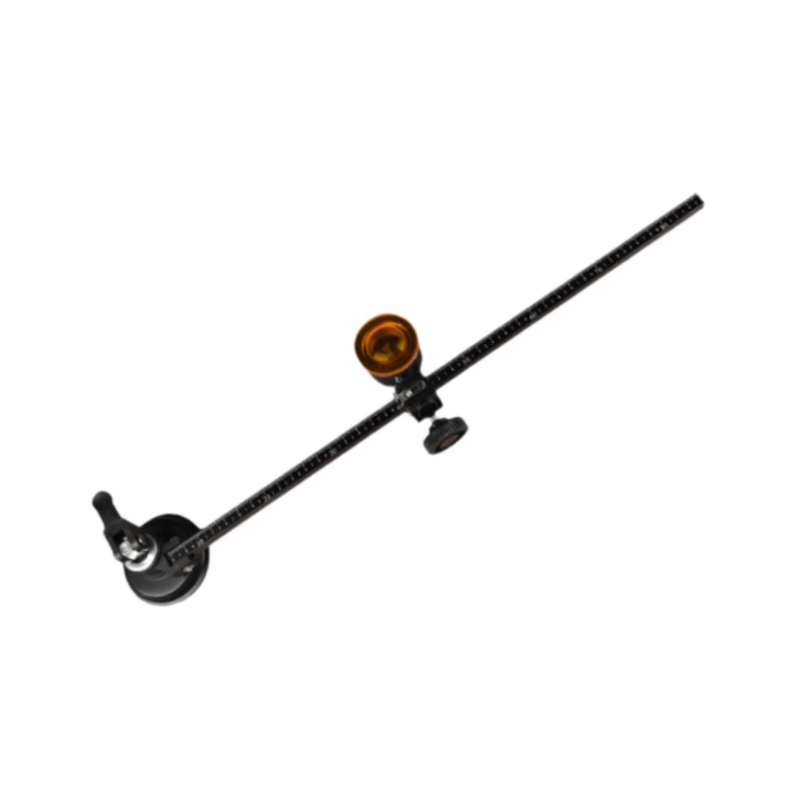 Magideal - Cortador De Vidrio Circular, Herramienta De Corte De Vidrio Circular, Ajustable, Redondo Con Ventosa, Cortador Profesional De Azulejos Cerámicos De Vi 800 Milímetros