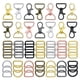thumbnail image 2 of 56 Piezas De Herrajes Para Bolsos Con Anillos En D Para Hacer Bolsos DIY Costura Color Mezclado, 2 of 5