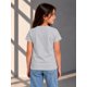 thumbnail image 2 of Poleras Niños Basica 100% Algodon Manga Corta Cuello Redondo Gris 4 Lisa, 2 of 3