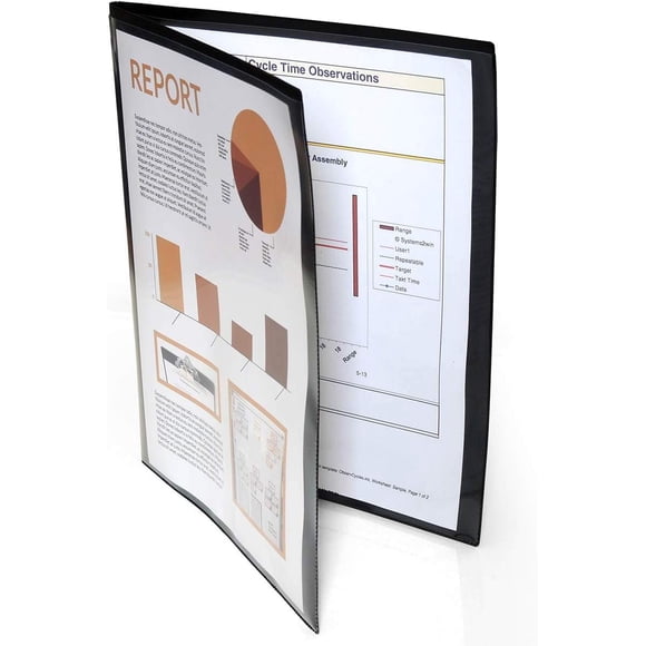 Carpeta de archivo STORE SMART 10 unidades negras de plástico