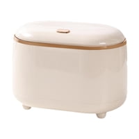 Magideal - Mini De Escritorio Basura De Basura Contenedor De Basura Plenando Un Gran Té Compacto De Té Compacto Basura De Basura Para El Dormitorio De La Encimer