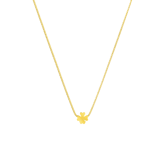 Collar Aura con Baño de Oro 18K.