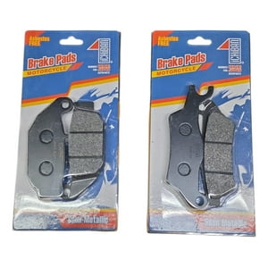 Genérico - Pastillas Freno Delanteras + Traseras Suzuki Vstrom 250 Sx