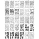 thumbnail image 1 of Plantillas de Letras Tenare, 30 Piezas, 4 x 7 Pulgadas, 1 of 3