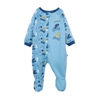 Pillin - Pijama Bebé Niño Enterito Dino Brilla En La Oscuridad Azul