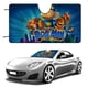 thumbnail image 1 of Hombre Perro Parasol para Parabrisas Delantero Protector Plegable, Visera Solar para Auto Bloquea Rayos UV Mantiene tu Vehículo Fresco 130cm*70cm, 1 of 6