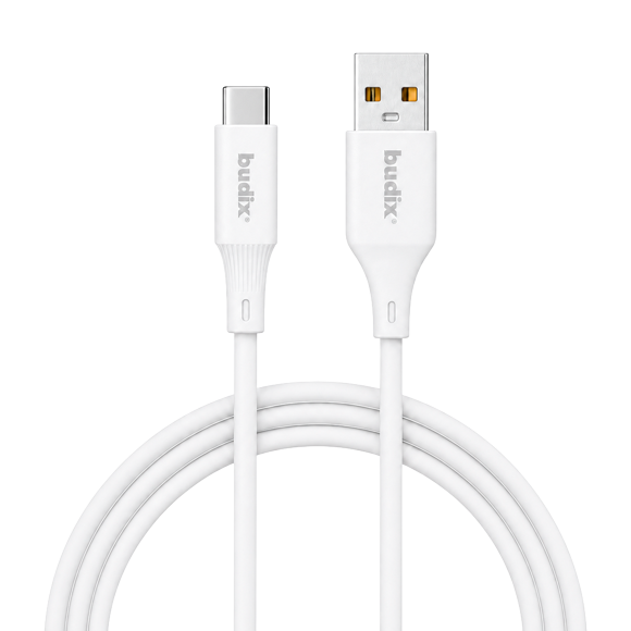 Cable Budix Energy Usb-a A Tipo C 3.0a 2m Carga Rápida