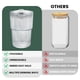 thumbnail image 3 of Juego de 4 tazas de café helado HIGIINC de 16 onzas con tapas y pajitas, 3 of 9