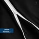 thumbnail image 4 of Set De 2 Fundas Para Almohadas Impermeables 50 X 70 Cm Antimanchas Negro, 4 of 10