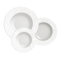 Juego 12 Platos Tramontina Línea Marie Porcelana