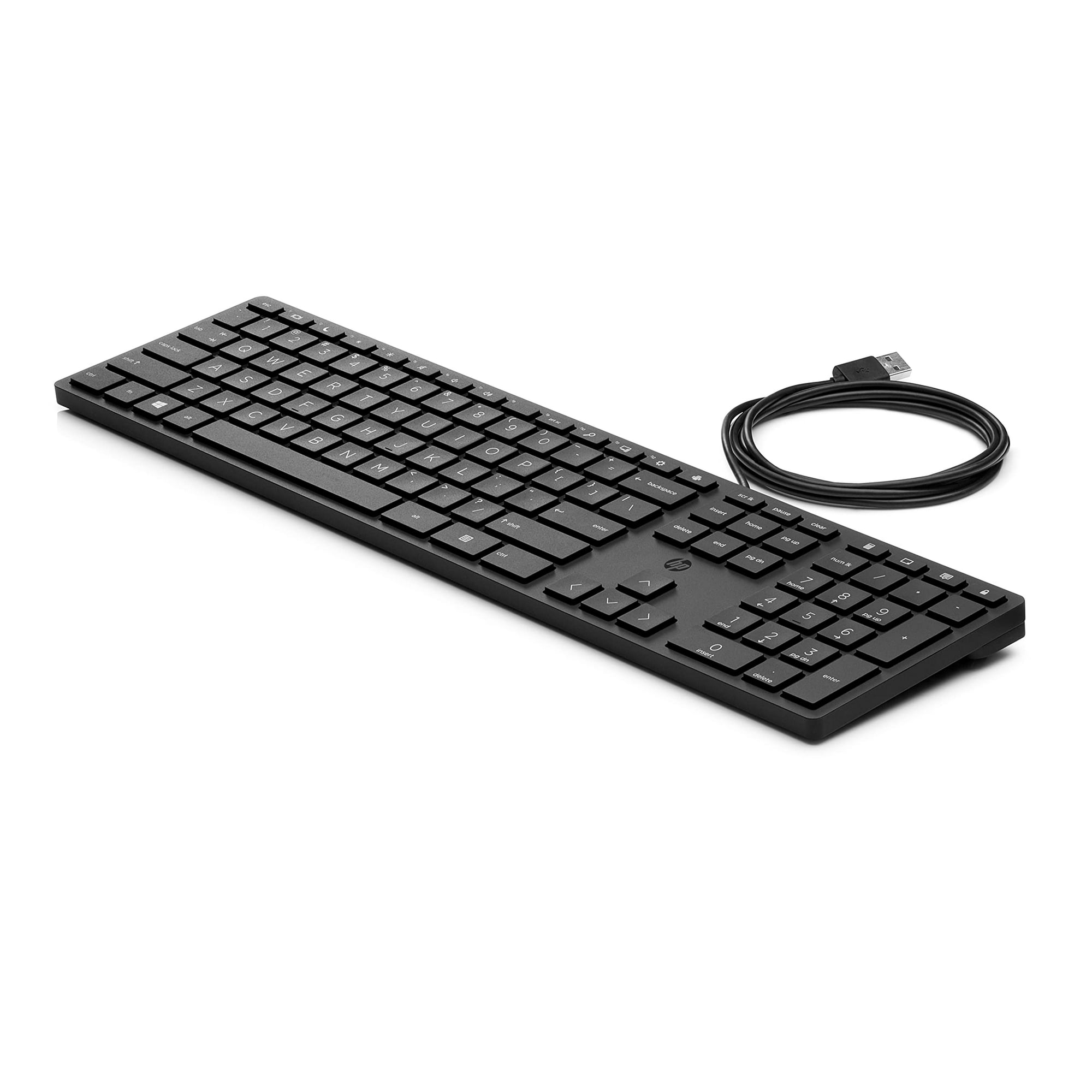 Teclado Hp Wired Desktop 320k Usb Alemán Qwertz Negro