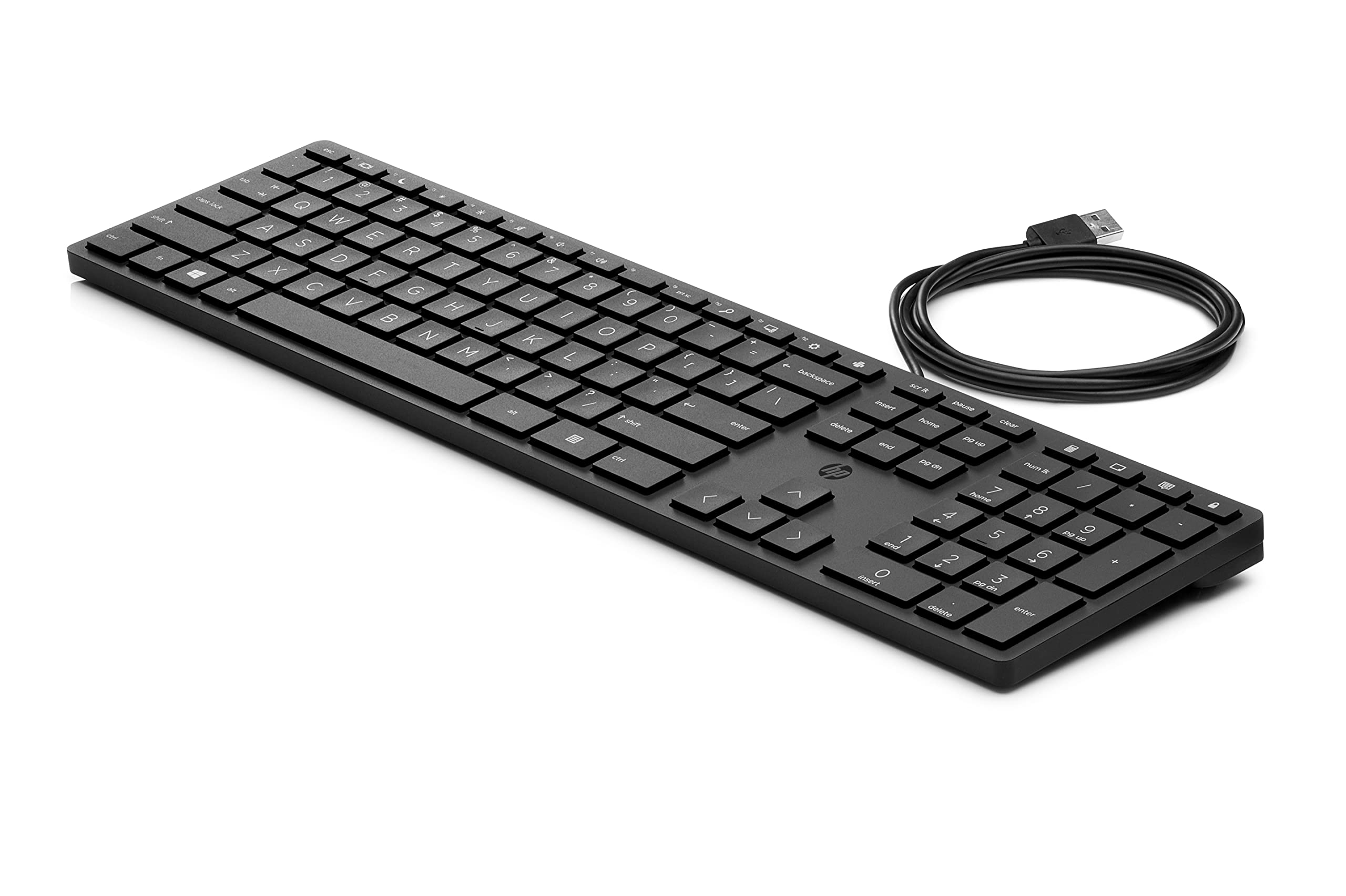 Teclado Hp Wired Desktop 320K Usb Alemán Qwertz Negro