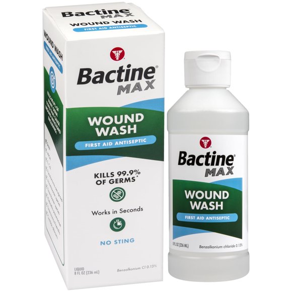Lavado Antiséptico para Heridas Bactine MAX 236 ml Sin Ardor