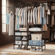 thumbnail image 3 of Closet Organizador Colgador Perchero Estantes Multifuncional, 3 of 3