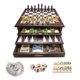 thumbnail image 1 of Juego de Mesa Bundaloo 15‑en‑1 de Madera 30 × 30 × 14 cm, 1 of 8