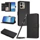 thumbnail image 1 of Funda Cartera Trébol para Xiaomi Redmi 17 4G/5G con Ranuras Tarjetas y Carga Inalámbrica Negro, 1 of 6