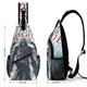 thumbnail image 2 of Creed del Asesino Riñonera Bandolera con Estampado Integral para Hombres y Mujeres, Bolso Cruzado Gráfico de Tendencia, Mochila de Hombro Streetwear para Ciclismo y Deportes, Riñonera Versátil Casual, 2 of 6
