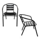 thumbnail image 4 of Pack 4 Sillas De Terraza Acero Y Aluminio, 4 of 6