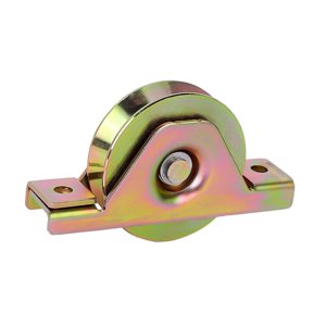 Magideal - Ranura Para Rodillo De Puerta Corrediza, Herrajes Profesionales, Rodillo De Puerta Corrediza De Fácil Instalación, Resistente, Para Puertas Enrollable Colorido 80 Mm