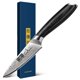 thumbnail image 1 of Cuchillo Pelador HOSHANHO 3.75 Pulgadas, Cuchillo de Cocina Pequeño Forjado en Acero en Polvo de Alto Carbono, Cuchillo Japonés Afilado para Frutas con Mango Ergonómico de Madera Pakkawood, 1 of 7