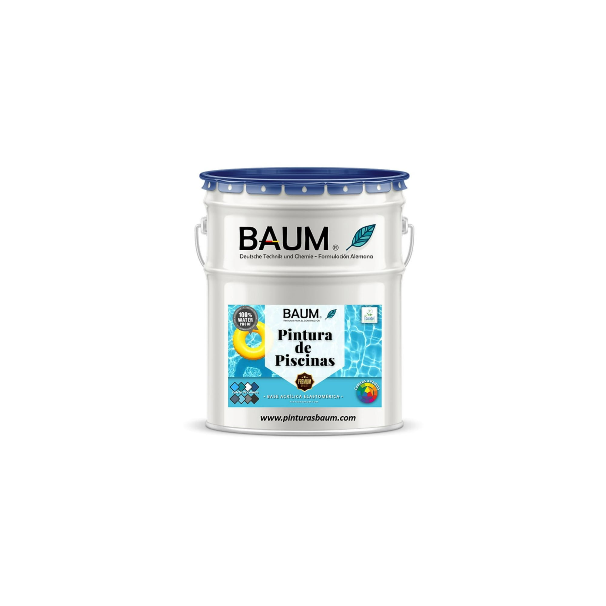 Baum - Pintura Para Piscina “turquesa” (galon 4 L)