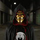 thumbnail image 3 of Mascara Anonymous Dorada Hacker Hacking Fiesta Halloween Vendetta, 3 of 4