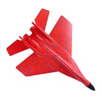 Bothyi - Glider Airplane Toys Throwing Sports Game Toy Epp Foam Airplane Para Niños Red