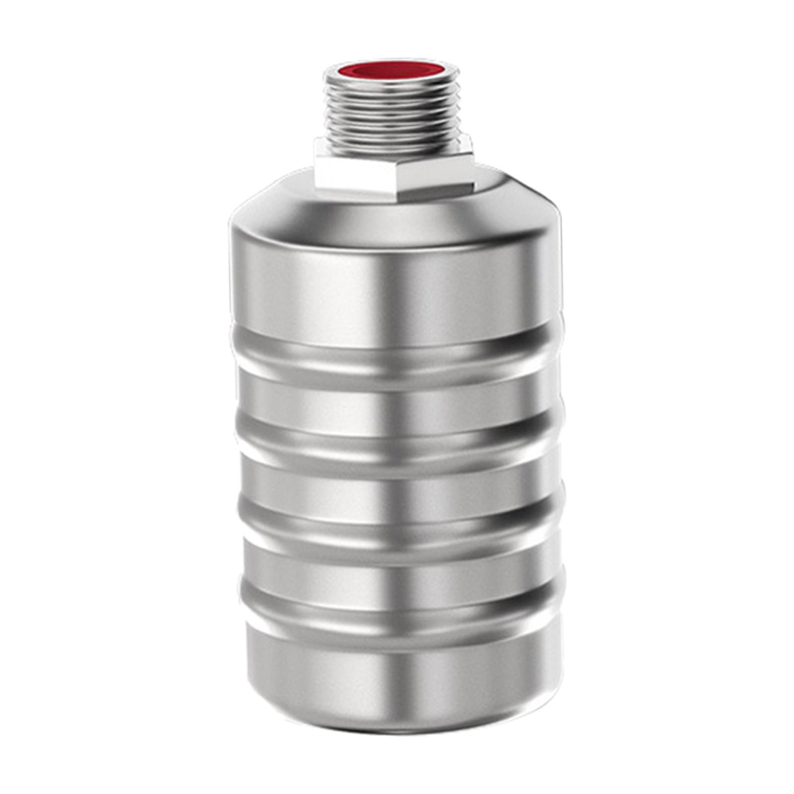 Magideal - Control Automático Del Nivel De Agua Válvulas De Tanque De Agua Rosca Macho De Llenado Automático Ajustable Válvulas De Flotador De Llenado Automático Entrada Superior De 1/2Inch