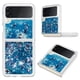 thumbnail image 1 of Funda Para Sansung Galaxy Z Flip 4 Con Brillo Líquido, Protección Completa Y Soporte De Anillo Giratorio, 1 of 4